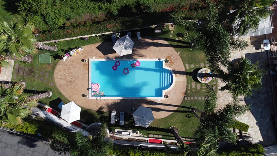 Vista aerea Villa Forzisi